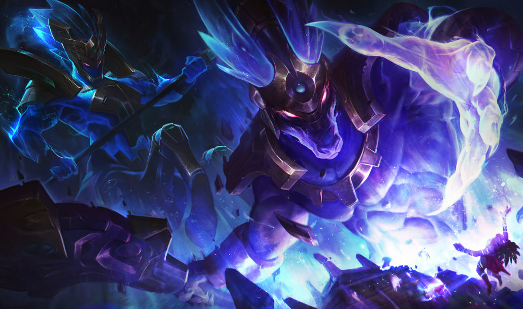 Worldbreaker Nasus Nasus Splash Art League Of Legends Artwork Wallpaper   Worldbreaker Nasus Nasus Splash Art League Of Legends Artwork Wallpaper Lol 1030x608 